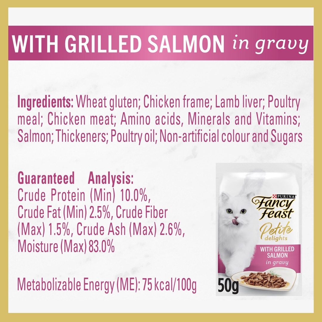 Fancy feast outlet salmon filet